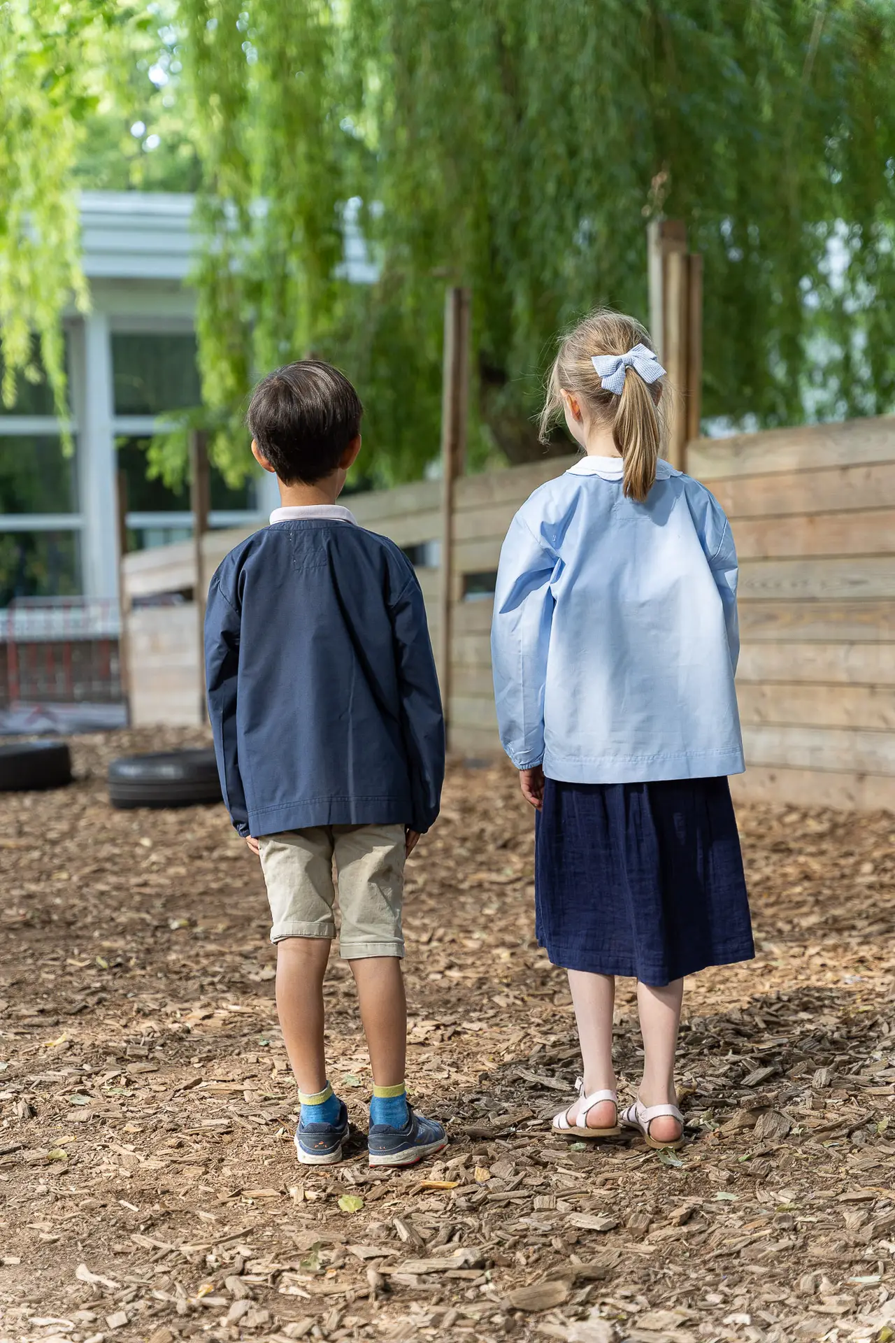 Tabliers d'école mixtes
