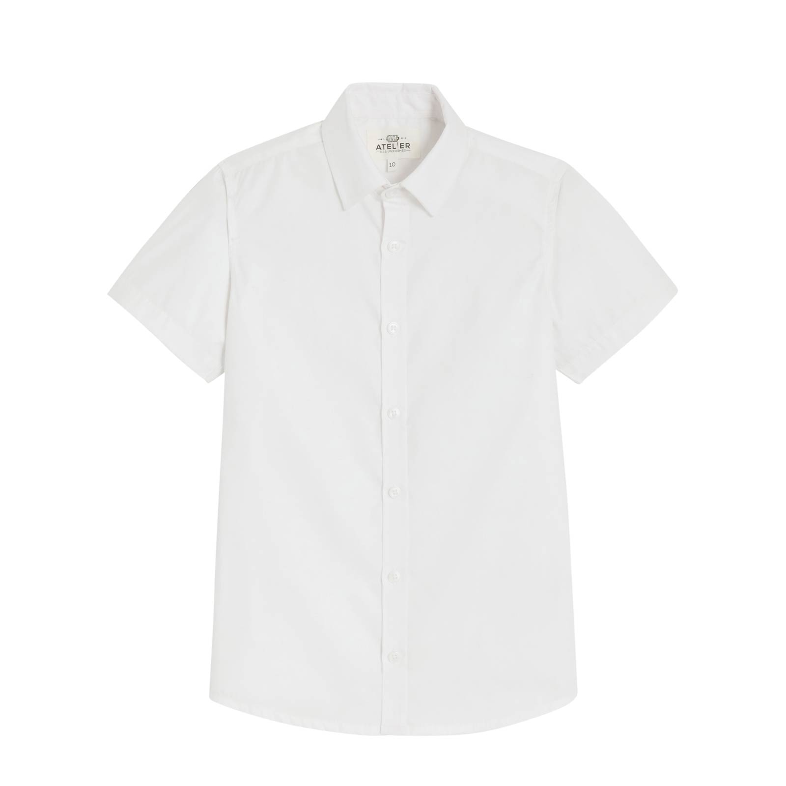 Chemise d’uniforme blanche manches courtes garçon – BERNARD