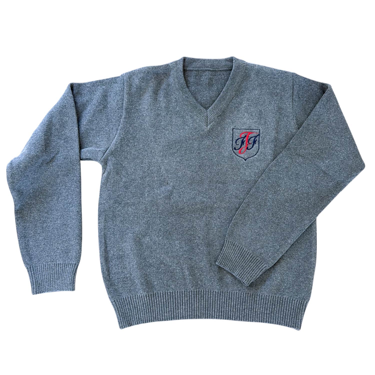 PULL-OVER GRIS MIXTE – Collège François et Jacinthe de Fatima – Lyon 9 – FRANÇOIS