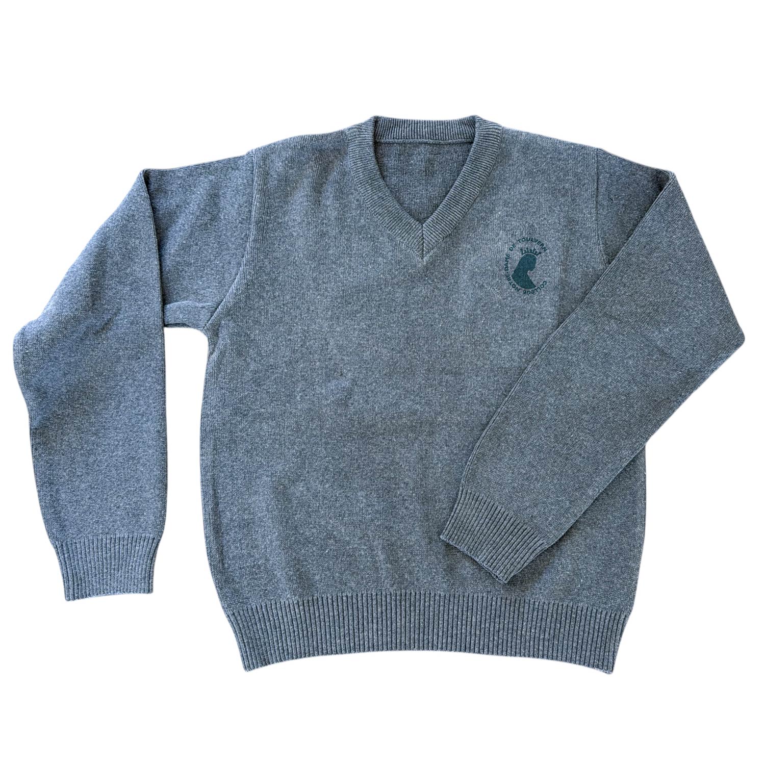 PULL-OVER GRIS MIXTE – Collège Notre Dame de Toulvern – Vannes – FRANÇOIS